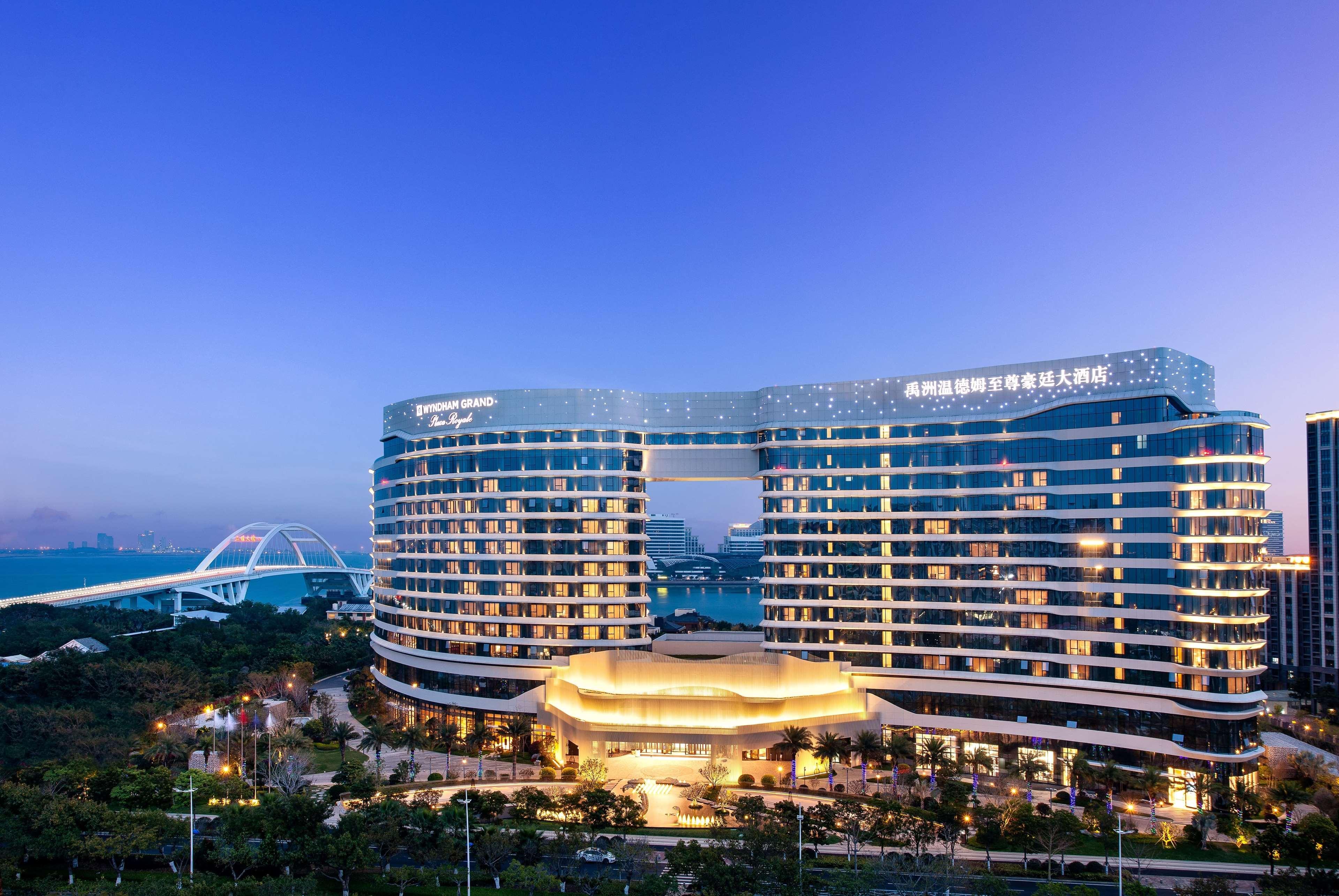 Wyndham Grand Plaza Royale Yuzhou Xiamen Wuyuan Bay Hotell Eksteriør bilde