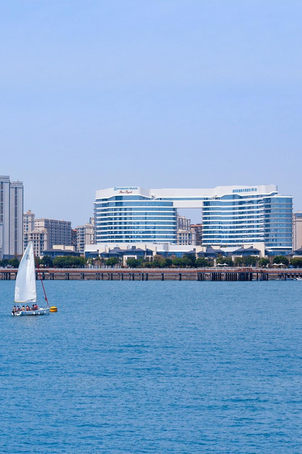 Wyndham Grand Plaza Royale Yuzhou Xiamen Wuyuan Bay Hotell Eksteriør bilde