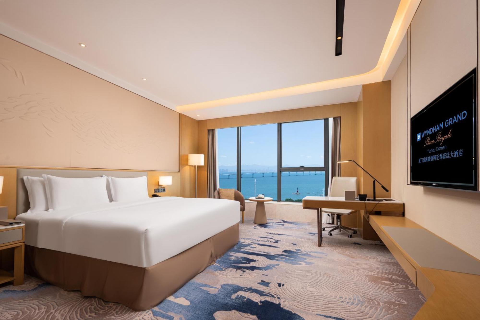 Wyndham Grand Plaza Royale Yuzhou Xiamen Wuyuan Bay Hotell Eksteriør bilde