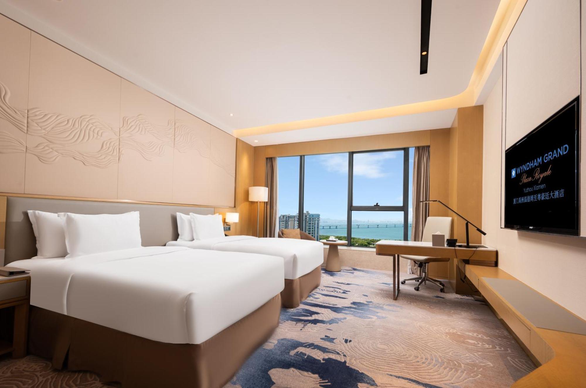 Wyndham Grand Plaza Royale Yuzhou Xiamen Wuyuan Bay Hotell Eksteriør bilde
