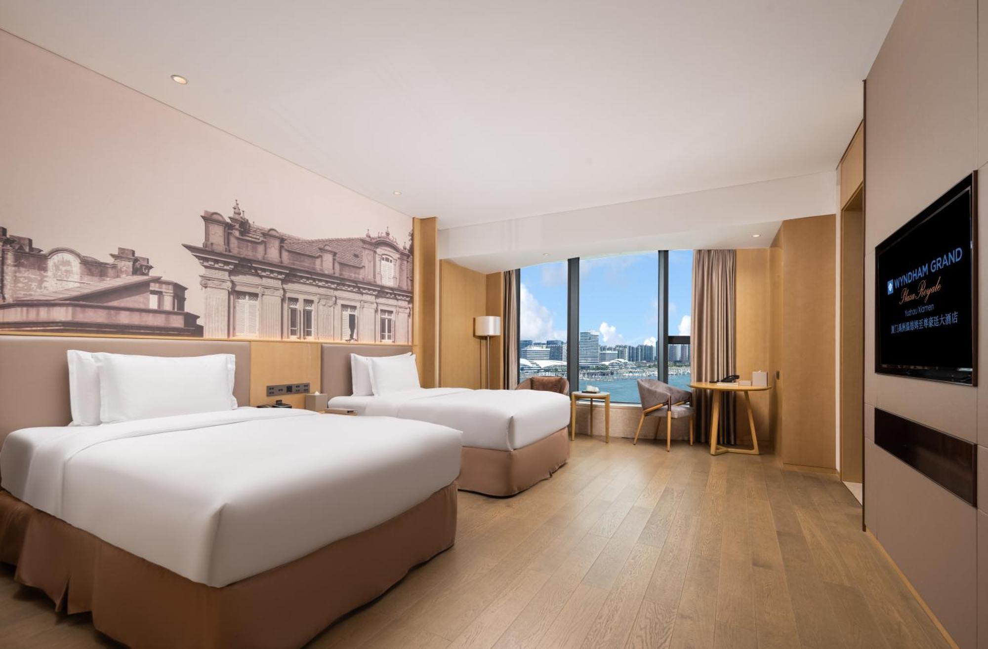 Wyndham Grand Plaza Royale Yuzhou Xiamen Wuyuan Bay Hotell Eksteriør bilde