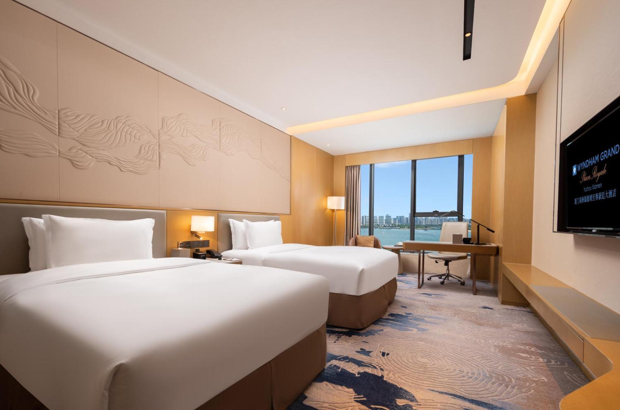 Wyndham Grand Plaza Royale Yuzhou Xiamen Wuyuan Bay Hotell Eksteriør bilde