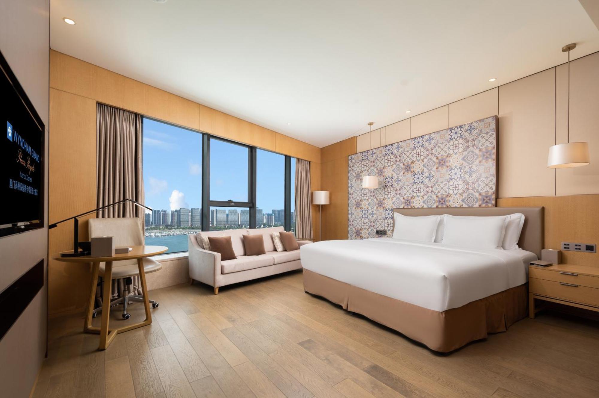 Wyndham Grand Plaza Royale Yuzhou Xiamen Wuyuan Bay Hotell Eksteriør bilde